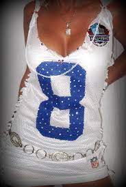 Custom Nfl Football Jersey Dress Dallas Cowboys Football Jersey Dress Dallas Cowboys Dresses Football Dress