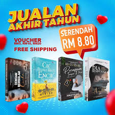 We did not find results for: Penulisan2u Jualan Akhir Tahun Semurah Rm8 80 Ada Pelbagai Hadiah Di Karyaseni Penulisan2u Je Special Ada 11 Pilihan Tajuk Novel 1 Tudung Bawal Untuk Free Gift