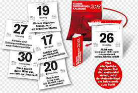 Maybe you would like to learn more about one of these? Saying Calendar Abreisskalender Keyword Tool Quotation Kalender 2018 Indonesia Text Calendar Label Png Pngwing