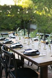 Pin By Colonial Candle On Dark And Moody Wedding Dinner Party Table Modern Dinner Party Dinner Party Table Settings