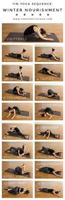While yin yoga is a beautiful practice for any time of year, it's especially lovely in the this is a practice for late fall / early winter, and focuses on the lung & kidney/bladder. Yin Yoga Sequence Winter Nourishment Freeport Yoga Co
