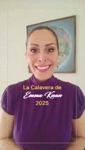 La Calavera de Emma Kuan 2025, "Sigo sin escribir mi libro y sin conseguir  marido. La Calavera me dejó solo porque quiere leer mi libro, pero si llega  la pereza vendrá por mí"., #calavera, ...