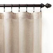 Savannah Linen Gauze Natural Curtain Panel The Outlet Linen Curtain Panels Natural Curtains Curtains