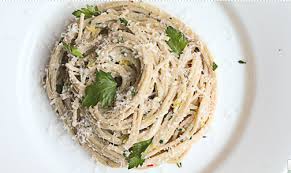 Spaghetti With Creme Fraiche Parsley Lemon And Parmesan Cheese Recipe Recipe Recipes With Parmesan Cheese Recipes Creme Fraiche