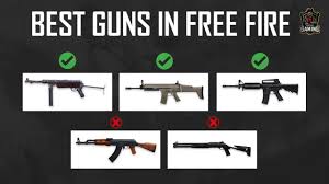 Garena free fire has a lot of guns to choose from, and it can be a daunting task to figure out which one is right for you. Best Top 5 Gun In Free Fire For Headshot Best Gun Combination Garena Free Fire Youtube