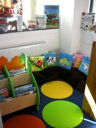 Rainbow reading corner behind the scenes. Ghost Face Reveal Reading Corner Classroom Cozy Reading Corners Classroom Displays