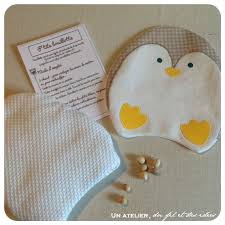 Bouillottes Seches Et Autres Creations Pour Bebe Des Idees Du Fil Et Cie Bouillotte Bebe Bouillotte Bouillotte Seche