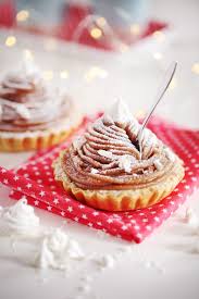 Tartelettes Mont Blanc Chefnini Recette Recette Entremet Alimentation Recettes De Fraises