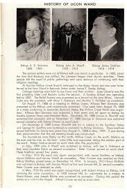 Ucon Ward Chapel dedicatory service, 24 may 1953