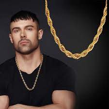Check spelling or type a new query. Men Chunky Necklace Gold Plated 316l Stainless Steel Jewelry 9mm Wide Rope Chain 18 22 26 28 30 Wish