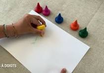 Crayons à doigts