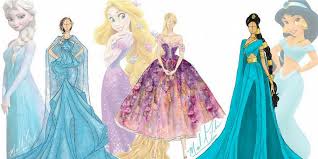 Transformer la sorcière en princesse. A Quoi Ressemblent Les Versions Modernes Des Robes Des Princesses Disney Cosmopolitan Fr