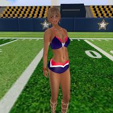 Portraits of the new england patriots cheerleaders. Second Life Marketplace Btq New England Patriots Cheerleader Uniform Maitreya Lara Sale Dollarbie