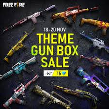 Movement speed, range, and accuracy are. Garena Free Fire Thinking Of Getting A New Set Of Weapon Skins You Re In Luck Because The Theme Gun Box Sale Has Just Started Choose From A Number Of