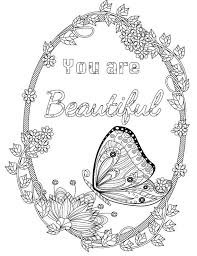 Relaxing coloring book for adults teens kids. Pin By Barbara On Coloring Butterfly Quote Coloring Pages Coloring Pages Inspirational Coloring Pages