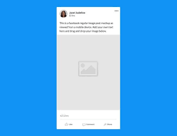 Use This Mockup Template For Easily Creating A Realistic Facebook Post As Viewed From The Mobile Fb App Us In 2020 Book Cover Mockup Book And Magazine Magazine Mockup