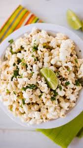 Cilantro Lime Popcorn Recipe Cilantro Lime Healthy Popcorn Lime Popcorn