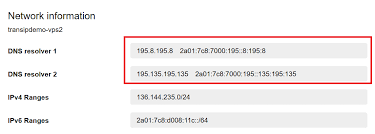 Changing the DNS resolvers of your VPS - TransIP
