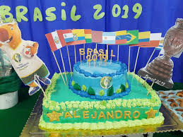 La verde choca con paraguay desde las 20.00 en goiania, con la pesadumbre de tener casos positivos. Torta Con Tematica De La Copa Postres Deli Ceci Facebook