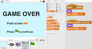 When step 1 has been completed, and scratch has loaded, you will need to delete the small sprite that is on the right side of the screen, this can be done by hovering over the cat in the grey area, a small drop down list will appear, you then press 'delete'. How To Make A Game On Scratch Programmingmax