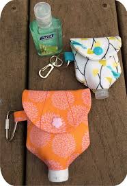 In The Hoop Hand Sanitizer Bottle Holders Machine Embroidery Design Files Instant Download Sewing Gifts Sewing Projects For Beginners Machine Embroidery Designs