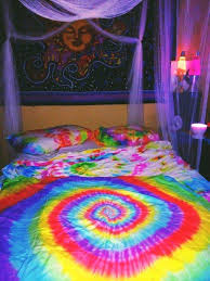 I Actually Used To Have Tie Die Sheets Hippy Room Tie Dye Room Decor Tie Dye Room