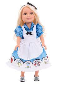 1 appearances 1.1 alice in wonderland 1.2 alice through the. Alice In Wonderland Dress With Headband For Dolls Alcdol M