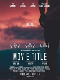Poster Film Photoshop