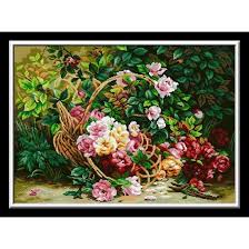 Goblen Semali Hasir Sepette Guller Federico Olaria Goblen Ariadna Goblen Etamin Kanavice Goblencicom Elisi Nakis Etaminp Tablolar Kanavice Sepetler