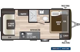 Hideout Travel Trailers West Coast Floorplans Keystone Rv Visit Our Website To View Current Floorplans Floor Plans Travel Trailer Travel