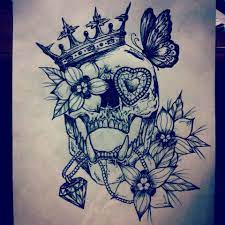 Stencil Neck Tattoo Designs Drawings Crown Tattoo Design Neck Tattoo Tattoos