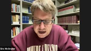 Pastor Eric McGruder speaking at the Africa-USA Unity Events Global Prayer  Session