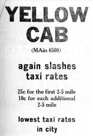 Image result for Federal Yellow Dark 1956 Taxi