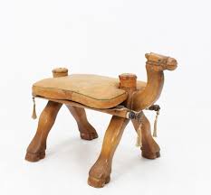 A very beautiful leather camel saddle stool from egypt in a gorgeous condition. Vintage Camel Saddle Stool 1960s At 1stdibs