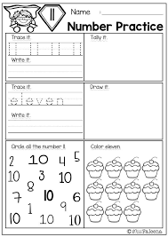 There Are 20 Pages Number Practice Worksheets And Number Coloring Pages In This Product This Education Math Kindergarten Practice Kindergarten Math Worksheets