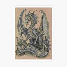 Let's proceed with the video tutorial cool! Awesome Dragon Drawing Greeting Card By Alustrielday Redbubble