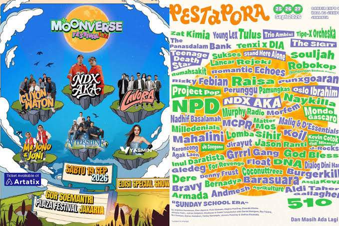 Daftar Event Musik di Jakarta September 2026, Ada Pestapora | IDN Times