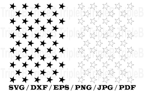 Download 50 Stars Usa American Flag Graphic By Triplebcraft Creative Fabrica