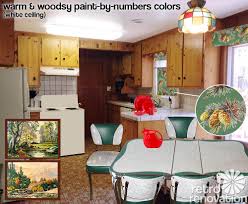 knotty pine kitchen