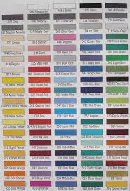 Web Color Chart Opaque 1125 Incredibow