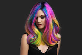 Highlights are sections of hair dyed lighter than your natural shade. 33 Rainbow Hair Styles To Look Like A Unicorn