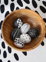 Black And White Easter Eggs Decoration Ideas Different Styles Ostereier Dekorieren Eiverzierung Ostereier