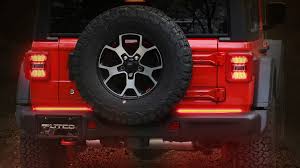 Putco 92009 18 Blade Led Tailgate Light Bars 18 X2 Pair For 07 20 Jeep Wrangler Jl Jk Quadratec