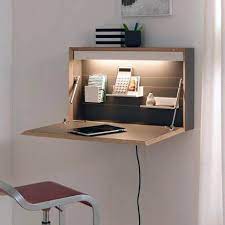 Get inspired with our curated ideas for desks and find the perfect item for every room in your home. 9 Desk Ideas Perfect For Small Spaces Space Saving Furniture Diy Space Saving Diy Space