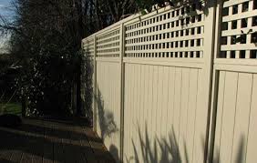 Avenue Panels With Hv48 Trellis Painted Orford Cream Garden Fence Panels Iron Garden Gates Wooden Garden Gate