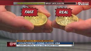 The highest gold coin values are conditional. Counterfeit Gold Coins Flood U S Youtube