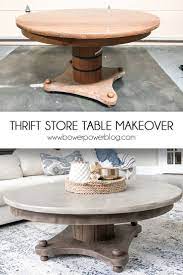 Concrete Coffee Table Makeover Bower Power Coffee Table Makeover Table Makeover Coffee Table Wood