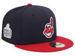 Cleveland Indians New Era Mlb 2016 World Series Patch Authentic Collection 59fifty Cap Cleveland Indians Cleveland Indians Hat Cleveland Indians World Series