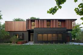 Shiplap can be installed vertically, like board and batten, or vertical slats are usually used with post and beam construction because of the added beams in the central part of the shiplap siding is a natural substance. Photo 3 Of 8 In Baulinder Haus By Hufft Dwell