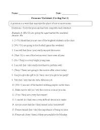Parts of speech definitions and examples for sixth class, 8 parts of speech for grade 6, part of speech worksheet pdf 6th class, parts of speech this part of a speech refers to a word or a group of words that shows its relation with another noun or pronoun or a verb. Pronouns Worksheets Regular Pronouns Worksheets